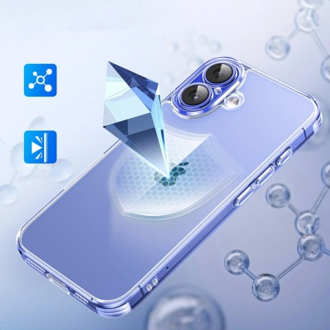 Etui Ugreen Classy Clear Protective Case na iPhone 16 - przezroczyste Etui Ugreen Classy Clear Protective Case na iPhone 16 - przezroczyste