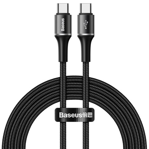 Kabel Baseus Halo USB-A - USB-C 2A 3m - czarny Kabel Baseus Halo USB-A - USB-C 2A 3m - czarny