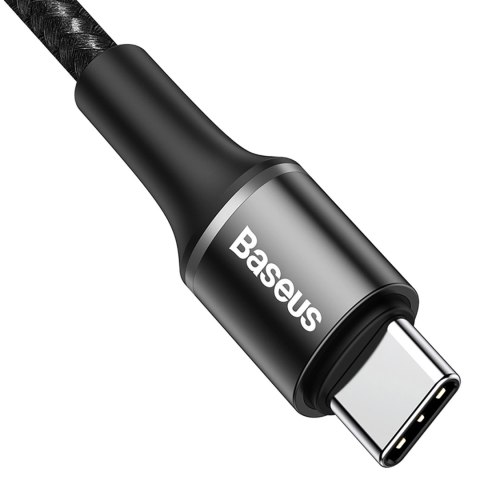 Kabel Baseus Halo USB-A - USB-C 2A 3m - czarny Kabel Baseus Halo USB-A - USB-C 2A 3m - czarny