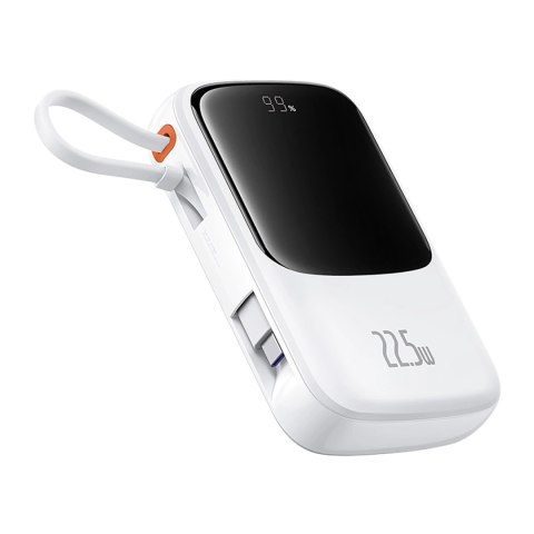 Powerbank Baseus Qpow Pro+ 22.5W 10000mAh USB-C - biały Powerbank Baseus Qpow Pro+ 22.5W 10000mAh USB-C - biały
