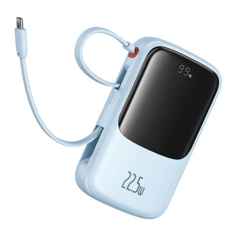 Powerbank Baseus Qpow Pro+ 22.5W 10000mAh USB-C - niebieski Powerbank Baseus Qpow Pro+ 22.5W 10000mAh USB-C - niebieski