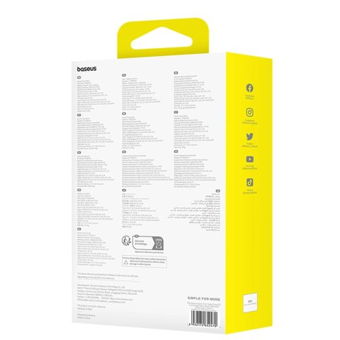 Powerbank Baseus Qpow Pro+ 22.5W 10000mAh USB-C - niebieski Powerbank Baseus Qpow Pro+ 22.5W 10000mAh USB-C - niebieski