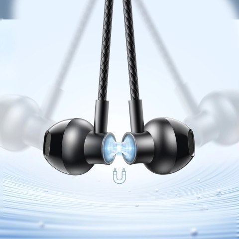 Słuchawki bezprzewodowe Joyroom JR-D8 Bluetooth z pałąkiem - czarne Słuchawki bezprzewodowe Joyroom JR-D8 Bluetooth z pałąkiem - czarne