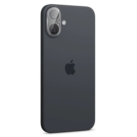 Szkło hartowane Spigen Optik Glas.tR na aparat do iPhone 16 / 16 Plus - przezroczyste (2 szt.) Szkło hartowane Spigen Optik Glas.tR na aparat do iPhone 16 / 16 Plus - przezroczyste (2 szt.)