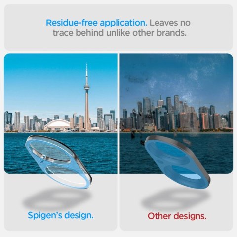Szkło hartowane Spigen Optik Glas.tR na aparat do iPhone 16 / 16 Plus - przezroczyste (2 szt.) Szkło hartowane Spigen Optik Glas.tR na aparat do iPhone 16 / 16 Plus - przezroczyste (2 szt.)