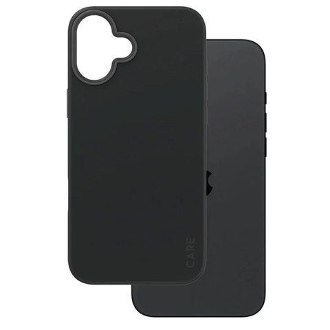 Etui CARE by PanzerGlass Fashion Case z MagSafe na iPhone 16 Plus - czarne Etui CARE by PanzerGlass Fashion Case z MagSafe na iPhone 16 Plus - czarne