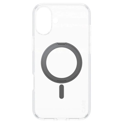 Etui CARE by PanzerGlass Feature Kickstand Case z MagSafe na iPhone 16 Plus - czarne