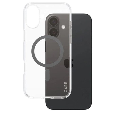 Etui CARE by PanzerGlass Flagship Case z MagSafe na iPhone 16 Plus - czarne
