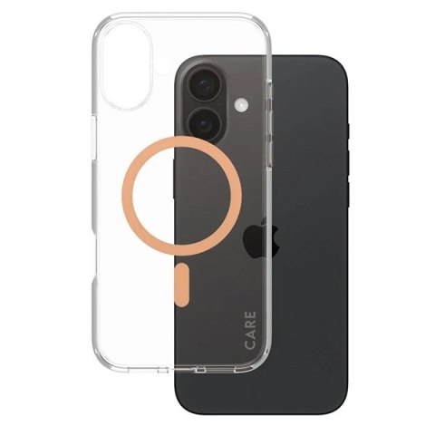 Etui CARE by PanzerGlass Flagship Case z MagSafe na iPhone 16 Plus - pomarańczowe Etui CARE by PanzerGlass Flagship Case z MagSafe na iPhone 16 Plus - pomarańczowe