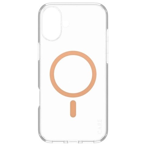 Etui CARE by PanzerGlass Flagship Case z MagSafe na iPhone 16 Plus - pomarańczowe Etui CARE by PanzerGlass Flagship Case z MagSafe na iPhone 16 Plus - pomarańczowe