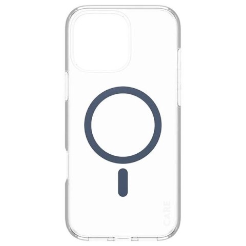 Etui CARE by PanzerGlass Flagship Case z MagSafe na iPhone 16 Pro Max - niebieskie