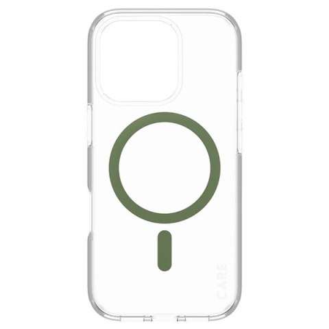 Etui CARE by PanzerGlass Flagship Case z MagSafe na iPhone 16 Pro - zielone Etui CARE by PanzerGlass Flagship Case z MagSafe na iPhone 16 Pro - zielone