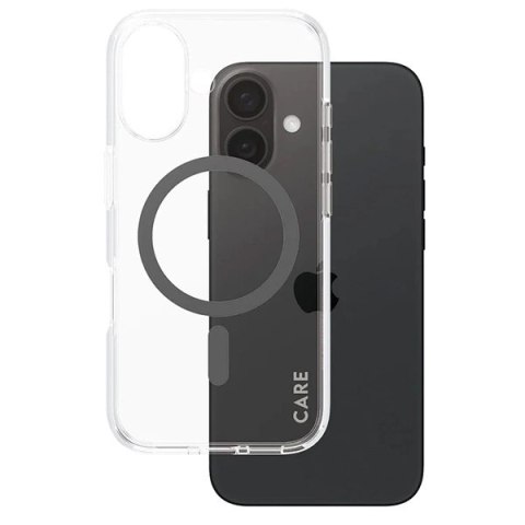 Etui CARE by PanzerGlass Flagship Case z MagSafe na iPhone 16 - czarne