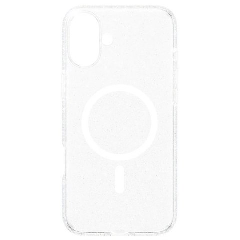 Etui CARE by PanzerGlass Flagship Star Lit Case z MagSafe na iPhone 16 Plus - białe
