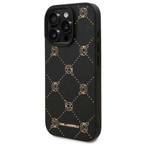 Etui Karl Lagerfeld Karl Head Magsafe na iPhone 16 Pro - czarne Etui Karl Lagerfeld Karl Head Magsafe na iPhone 16 Pro - czarne