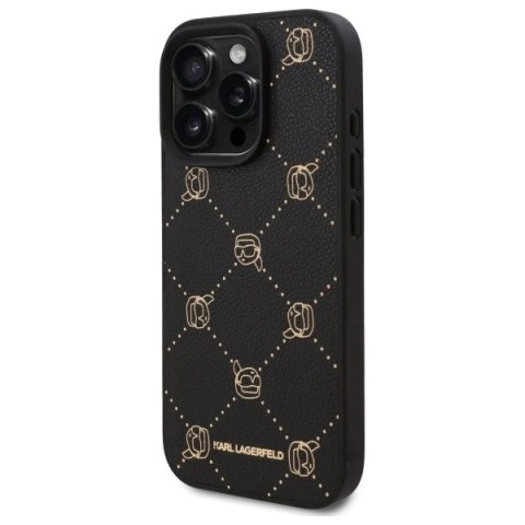Etui Karl Lagerfeld Magsafe Karl Head na iPhone 16 Pro Max - czarne Etui Karl Lagerfeld Magsafe Karl Head na iPhone 16 Pro Max - czarne