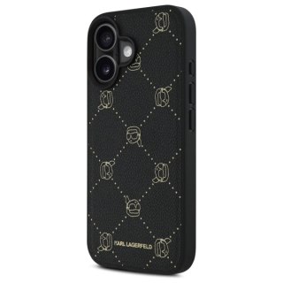 Etui Karl Lagerfeld Magsafe Karl Head na iPhone 16 - czarne
