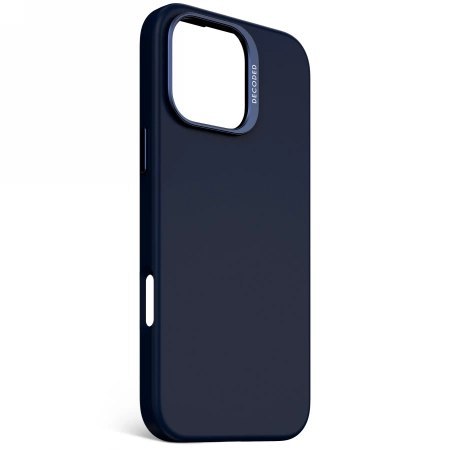 Etui Decoded AntiMicrobial Silicone Backcover z MagSafe do iPhone 16 Pro Max - granatowe Etui Decoded AntiMicrobial Silicone Backcover z MagSafe do iPhone 16 Pro Max - granatowe