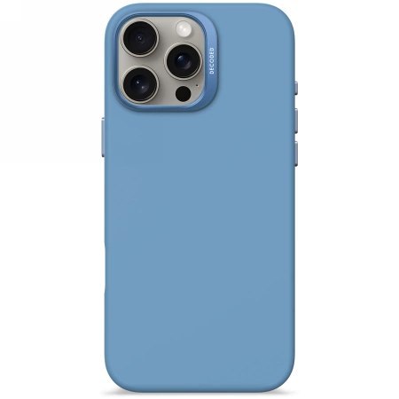 Etui Decoded AntiMicrobial Silicone Backcover z MagSafe do iPhone 16 Pro Max - niebieskie Etui Decoded AntiMicrobial Silicone Backcover z MagSafe do iPhone 16 Pro Max - niebieskie