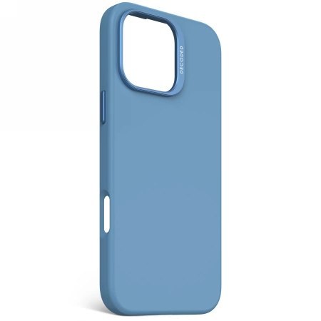 Etui Decoded AntiMicrobial Silicone Backcover z MagSafe do iPhone 16 Pro Max - niebieskie Etui Decoded AntiMicrobial Silicone Backcover z MagSafe do iPhone 16 Pro Max - niebieskie