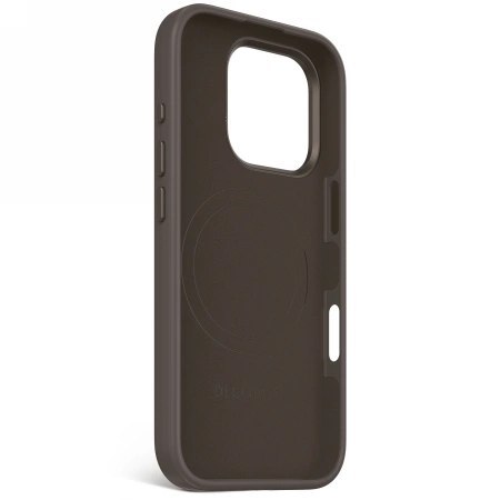 Etui Decoded AntiMicrobial Silicone Backcover z MagSafe do iPhone 16 Pro - ciemnobrązowe Etui Decoded AntiMicrobial Silicone Backcover z MagSafe do iPhone 16 Pro - ciemnobrązowe