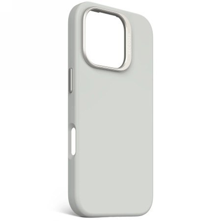 Etui Decoded AntiMicrobial Silicone Backcover z MagSafe do iPhone 16 Pro - szare Etui Decoded AntiMicrobial Silicone Backcover z MagSafe do iPhone 16 Pro - szare