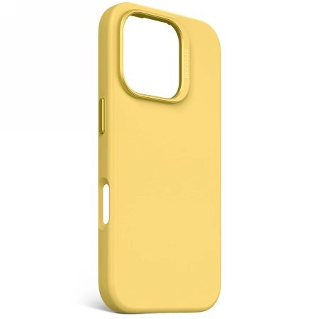 Etui Decoded AntiMicrobial Silicone Backcover z MagSafe do iPhone 16 Pro - żółte Etui Decoded AntiMicrobial Silicone Backcover z MagSafe do iPhone 16 Pro - żółte