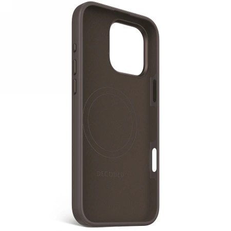 Etui Decoded AntiMicrobial Silicone Stacks Backcover z MagSafe do iPhone 16 Pro Max - czarne Etui Decoded AntiMicrobial Silicone Stacks Backcover z MagSafe do iPhone 16 Pro Max - czarne