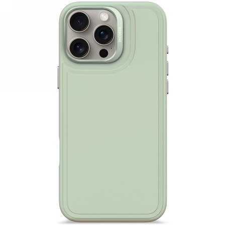 Etui Decoded AntiMicrobial Silicone Stacks Backcover z MagSafe do iPhone 16 Pro Max - zielone Etui Decoded AntiMicrobial Silicone Stacks Backcover z MagSafe do iPhone 16 Pro Max - zielone