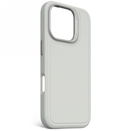 Etui Decoded AntiMicrobial Silicone Stacks Backcover z MagSafe do iPhone 16 Pro - szare Etui Decoded AntiMicrobial Silicone Stacks Backcover z MagSafe do iPhone 16 Pro - szare