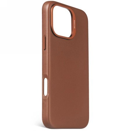 Etui Decoded Leather Backcover z MagSafe do iPhone 16 Pro Max - brązowe Etui Decoded Leather Backcover z MagSafe do iPhone 16 Pro Max - brązowe
