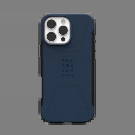 Etui UAG Civilian Magsafe na iPhone 16 Pro Max - niebieskie