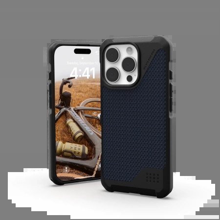 Etui UAG Metropolis LT Magsafe na iPhone 16 Pro - niebieskie