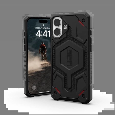 Etui UAG Monarch Pro z MagSafe do iPhone 16 Plus - czarne Etui UAG Monarch Pro z MagSafe do iPhone 16 Plus - czarne