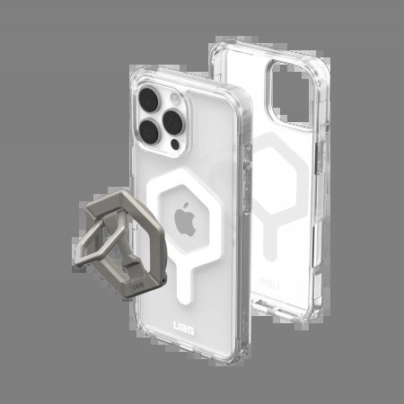 Etui UAG Plyo Magsafe z podstawką Magnetic Ring Stand na iPhone 16 Pro Max - tytanowe Etui UAG Plyo Magsafe z podstawką Magnetic Ring Stand na iPhone 16 Pro Max - tytanowe
