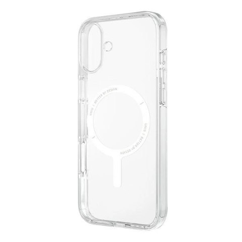Etui UNIQ Clario Magclick Charging z MagSafe na iPhone 16 Plus - przezroczyste Etui UNIQ Clario Magclick Charging z MagSafe na iPhone 16 Plus - przezroczyste