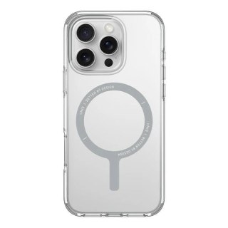 Etui UNIQ Clario Magclick Charging z MagSafe na iPhone 16 Pro Max - przezroczyste