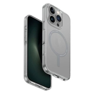 Etui UNIQ Clario Magclick Charging z MagSafe na iPhone 16 Pro - przezroczyste