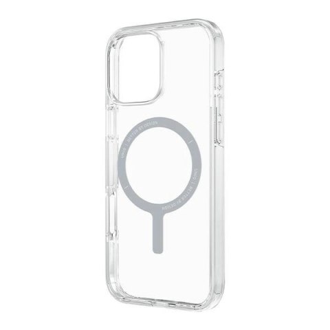 Etui UNIQ Clario Magclick Charging z MagSafe na iPhone 16 Pro - przezroczyste Etui UNIQ Clario Magclick Charging z MagSafe na iPhone 16 Pro - przezroczyste