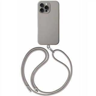 Etui UNIQ Coehl Creme Magnetic Charging z MagSafe na iPhone 16 Pro Max - szare