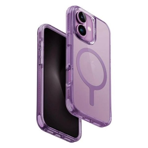 Etui UNIQ Combat Magclick Charging z MagSafe na iPhone 16 Plus - różowe Etui UNIQ Combat Magclick Charging z MagSafe na iPhone 16 Plus - różowe