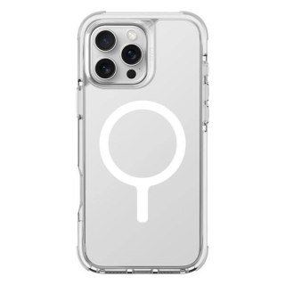 Etui UNIQ Combat Magclick Charging z MagSafe na iPhone 16 Pro Max - białe