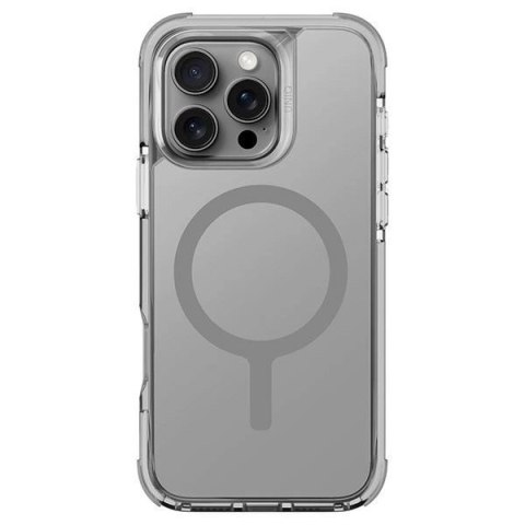 Etui UNIQ Combat Magclick Charging z MagSafe na iPhone 16 Pro - szare