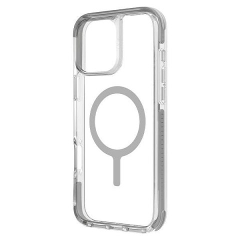 Etui UNIQ Combat Magclick Charging z MagSafe na iPhone 16 Pro - szare