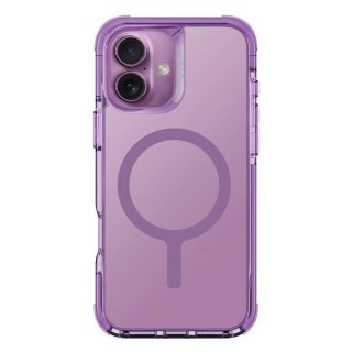 Etui UNIQ Combat Magclick Charging z MagSafe na iPhone 16 - różowe