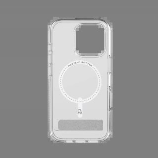 Etui ZAGG Crystal Palace Snap Kickstand MagSafe z podstawką na iPhone 16 Pro - przezroczyste