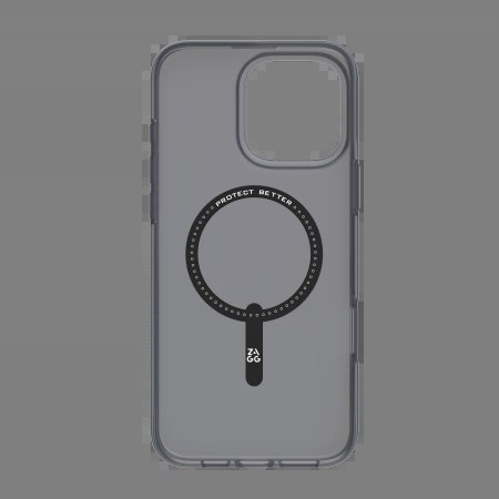 Etui ZAGG Milan Snap z MagSafe do iPhone 16 Pro Max - zielono-fioletowe