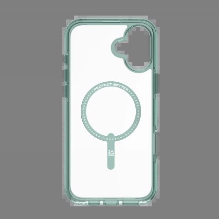 Etui ZAGG Santa Cruz Snap MagSafe na iPhone 16 Plus - zielone