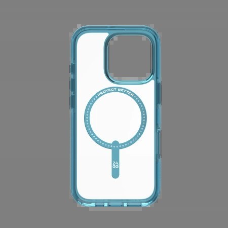Etui ZAGG Santa Cruz Snap MagSafe na iPhone 16 Pro - niebieskie Etui ZAGG Santa Cruz Snap MagSafe na iPhone 16 Pro - niebieskie