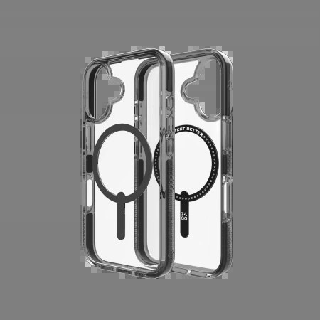 Etui ZAGG Santa Cruz Snap MagSafe na iPhone 16 - czarne